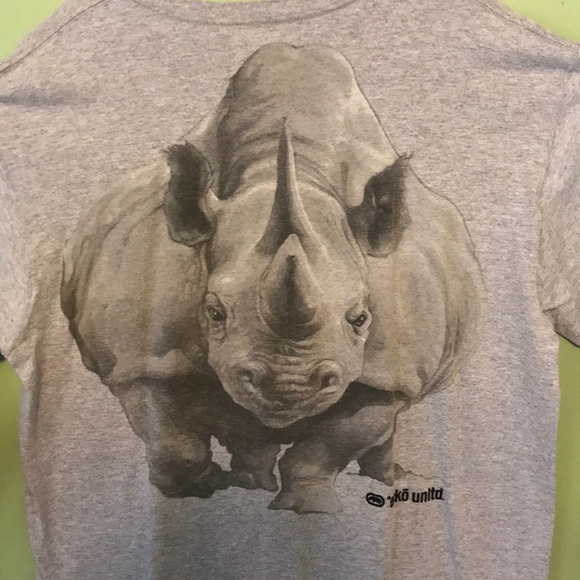 Eckō Unltd grey long sleeve T-shirt - Picture 6 of 6